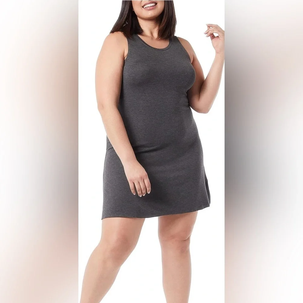 NWT Amazon Essentials Women's Tank Swing Dress Size Medium - Picture 2 of 5